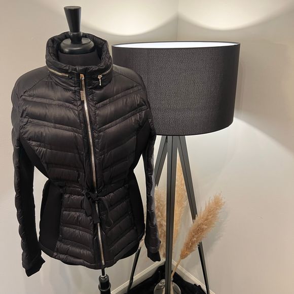 Michael Kors Jackets & Blazers - Michael Kors Quilted Puffer Tie Around Jacket Size Large